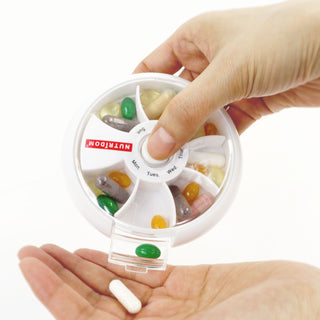 Nutridom Travel Weekly Pill Organizer