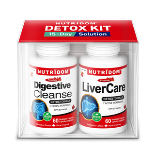 Detox Kit 15-Day Solution | Digestive Cleanse + LiverCare
