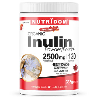 Inulin Powder 333 g | Prebiotic Fibre | Gut Microbiome & Digestive Health