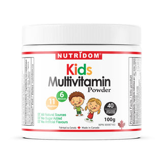 Kids Multivitamin Powder | Sugar Free | No Artificial Flavours | Vegan | Children's Daily Vitamins | 100g