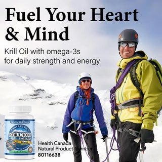 Omega 3 krill oil softgels with astaxanthin
