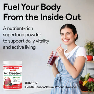 Organic beet root powder natural nitrate formula