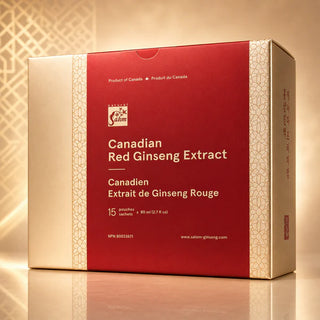 Red Ginseng Extract | Canadian Grown Ginseng | 15 Pouches