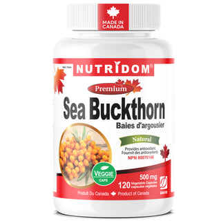 Nutridom Argousier 500mg (120 Gélules)