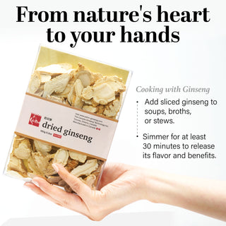 Sahm 캐나다산 건조 백삼 120g 