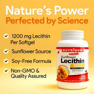 Sunflower Lecithin 120 Softgels