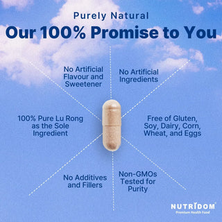 This velvet elk antler is sourced and processed for quality: