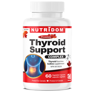 Thyroid Support | Iodine, L-Tyrosine, Selenium, Ashwagandha & Zinc | 60 Vcaps
