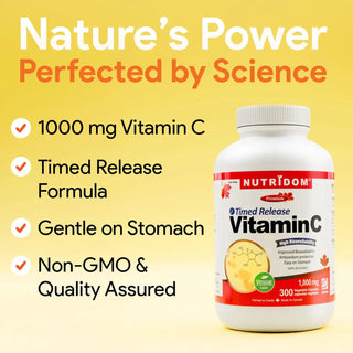 Vitamin C 1000 mg daily wellness supplement 300 count