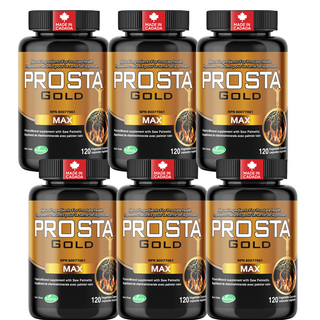 Prosta Gold Max 500mg | Herbal & Mineral Blend | 120 Vcaps - 6 Pack