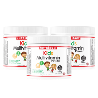 Kids Multivitamin Powder | Sugar Free | Vegan | Children's Daily Vitamins | 100g | 3 Pack