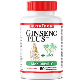 Nutridom Ginseng Plus MAX DRIVE (60 Capsules)