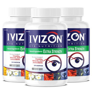 Ivizon Extra Strength 60 Vcaps - 3 PACK - CAFORIA.CA