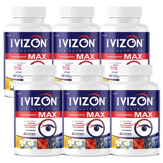 Ivizon Max 500 mg 60 Vcaps - 6 PACK - CAFORIA.CA