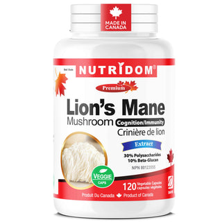 Lion's Mane Mushroom 500mg | Fungal Polysaccharides