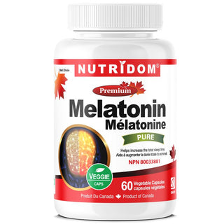 Nutridom Melatonin 3mg (60 Capsules)