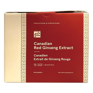 Sahm Canadian Red Ginseng Extract 15 Pouches x 80ml - CAFORIA.CA