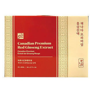 Sahm Canadian Red Ginseng Extract 30 Pouches x 80ml - CAFORIA.CA