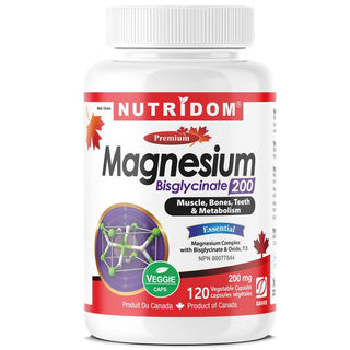 뉴트리돔 마그네슘 비스글리시네이트 200mg (120캡슐)