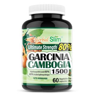 HerbalSlim® Garcinia Cambogia 80% HCA (60 Capsules)