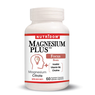Nutridom Magnesium Plus FOCUS (60 Capsules)