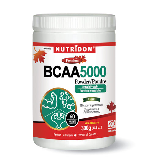 Nutridom Vegan BCAA Powder (300 Grams)