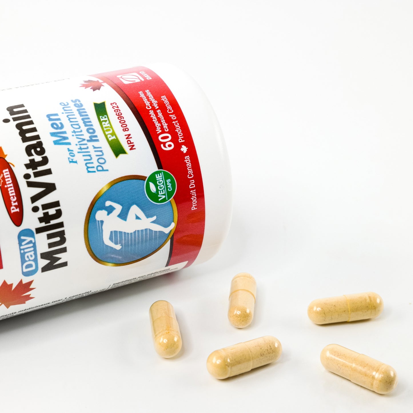 Nutridom Multivitamin for Men (60 Veggie Capsules)