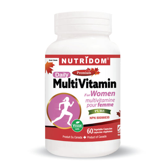 Nutridom Multivitamin for Women (60 Veggie Capsules)