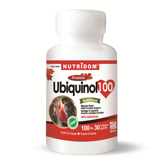 Nutridom Ubiquinol 100 mg (30 Softgels)